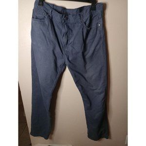 Men's Blue Twill Levi's 508 40X32 Big and Tall